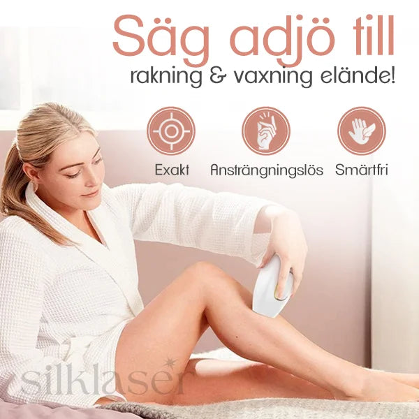 Vad sägs om bara 1 till Silklaser IPL Hårborttagning för endast 399 kr?