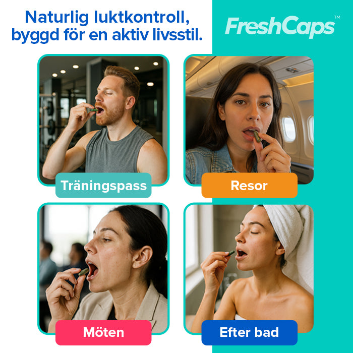 FreshCaps™ Deodoriserande Kapsel