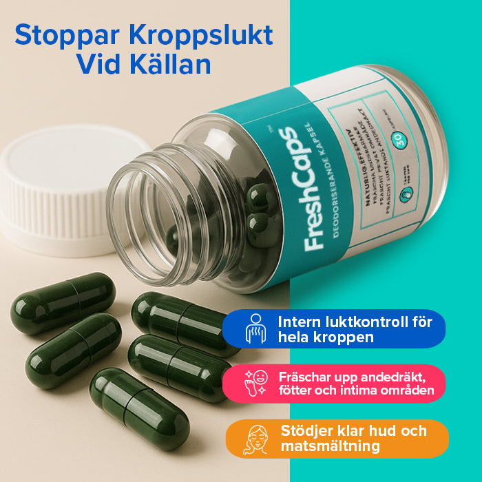 FreshCaps™ Deodoriserande Kapsel