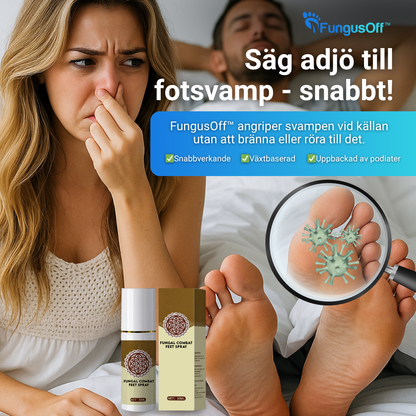 FungusOff Snabb & Naturlig Fotsvampsborttagare
