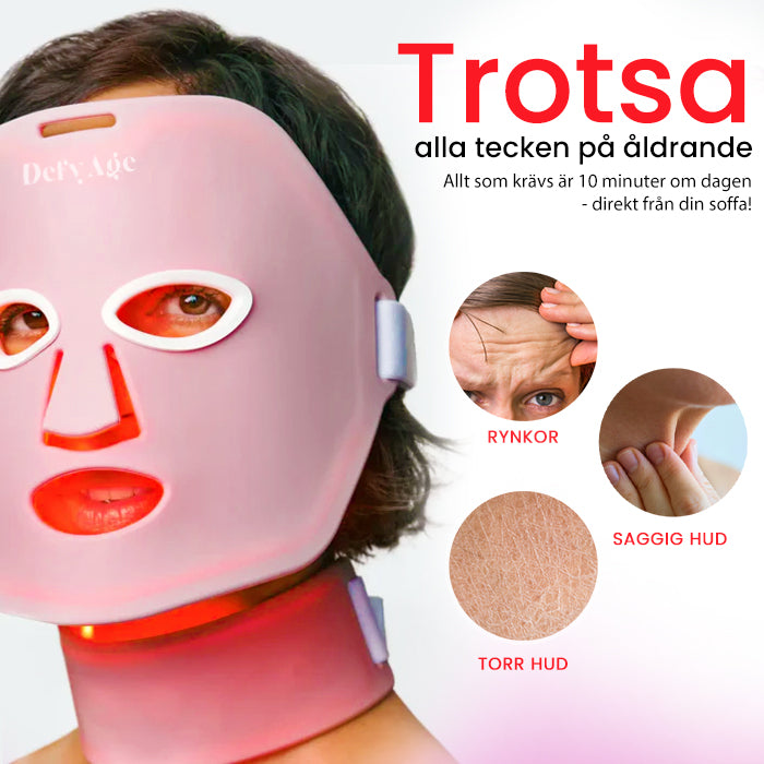 DefyAge™ LED Red Light Therapy Face Mask