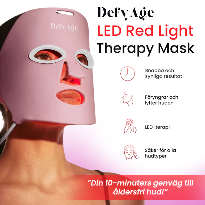 DefyAge™ LED Red Light Therapy Face Mask