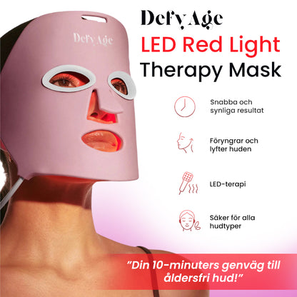 DefyAge™ LED Red Light Therapy Face Mask