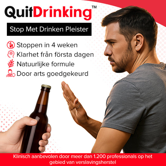 QuitDrinking™ Sluta Dricka Plåster